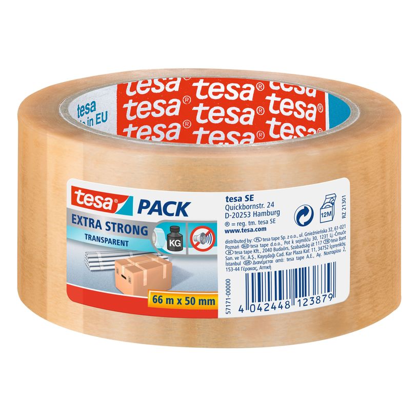 4042448123879-TESA - Ruban Adhésif   -transparent PVC - 50 mm x 66 m-P_79428175_1-0