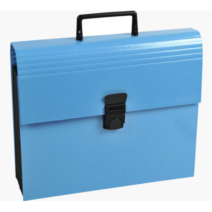 3130630556305-Exacompta Iderama - Classeur ménager (valisette trieur) 12 onglets - disponible dans diff