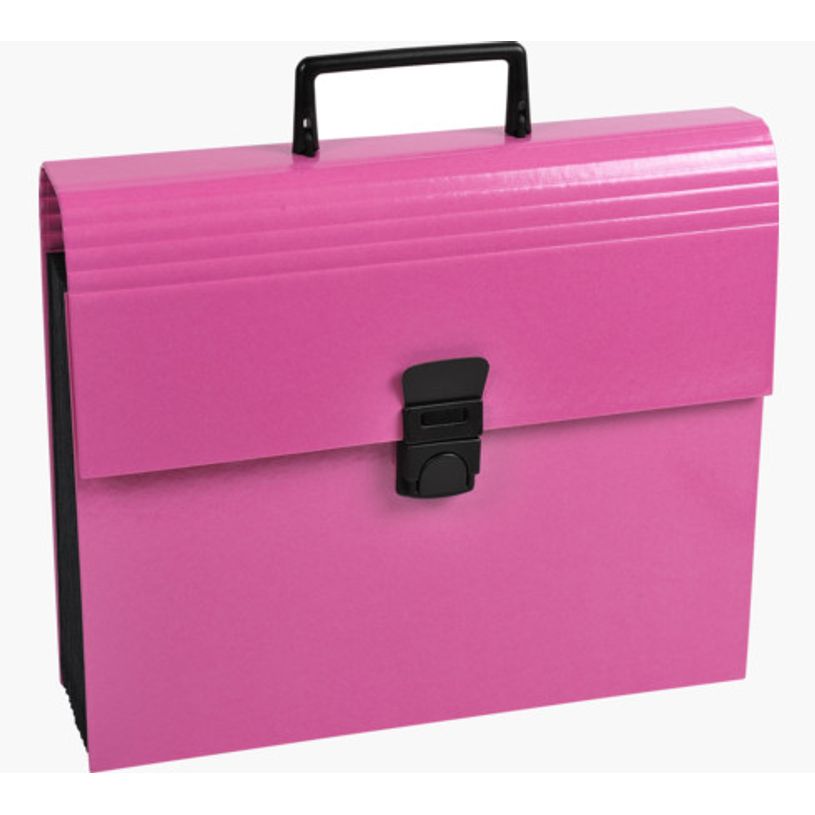 3130630556305-Exacompta Iderama - Classeur ménager (valisette trieur) 12 onglets - disponible dans diff