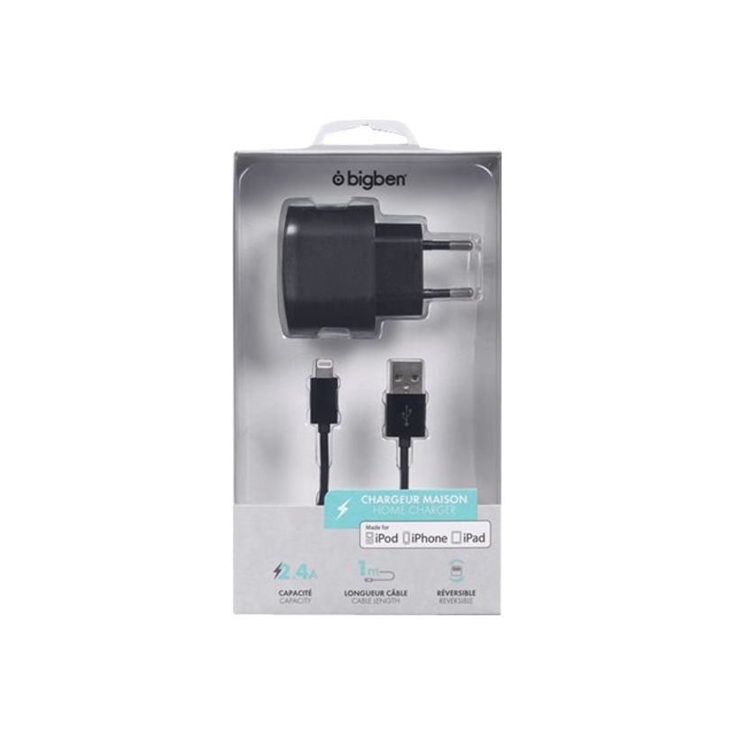 3571211269175-BigBen - chargeur secteur pour iphone 5 - 1 USB + 1 câble de charge - noir-P_79428204_1-1