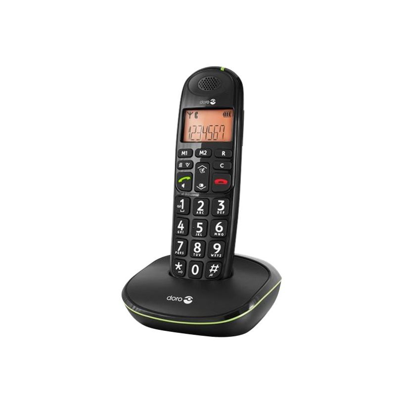 7322460055400-Doro PhoneEasy 100w - téléphone sans fil  - noir-P_79428360_1-0