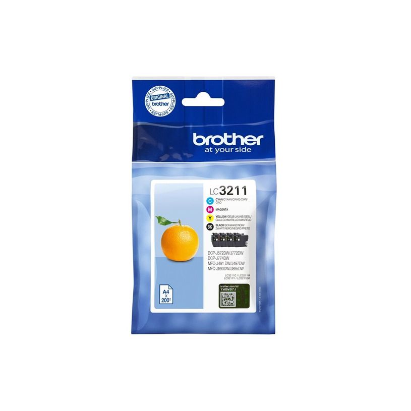 4977766780148-Brother LC3211 - pack de 4 - noir, cyan, magenta, jaune - cartouche d'encre originale-P_79428374_10-8