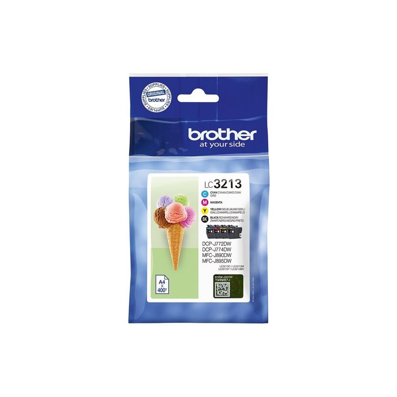 4977766780162-Brother LC3213 - Pack de 4 - noir, cyan, magenta, jaune - cartouche d'encre originale-P_79428375_7-5