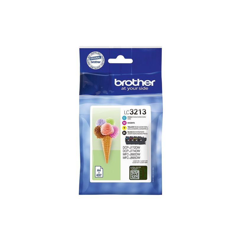 4977766780162-Brother LC3213 - Pack de 4 - noir, cyan, magenta, jaune - cartouche d'encre originale-P_79428375_8-7