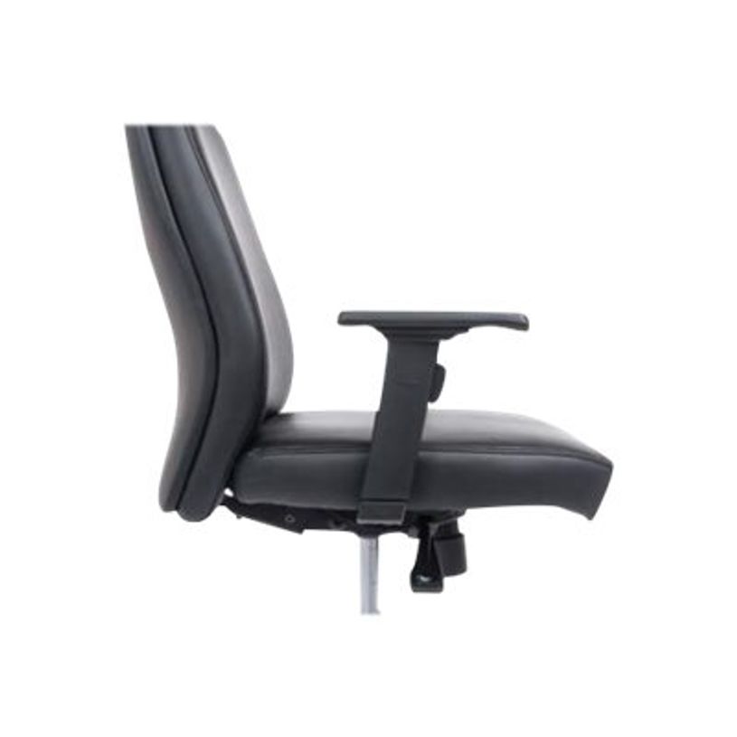 2012349431153-Fauteuil de bureau PHILADELPHIE - accoudoirs réglables - appui-tête intégré - noir-P_79428546_7-6