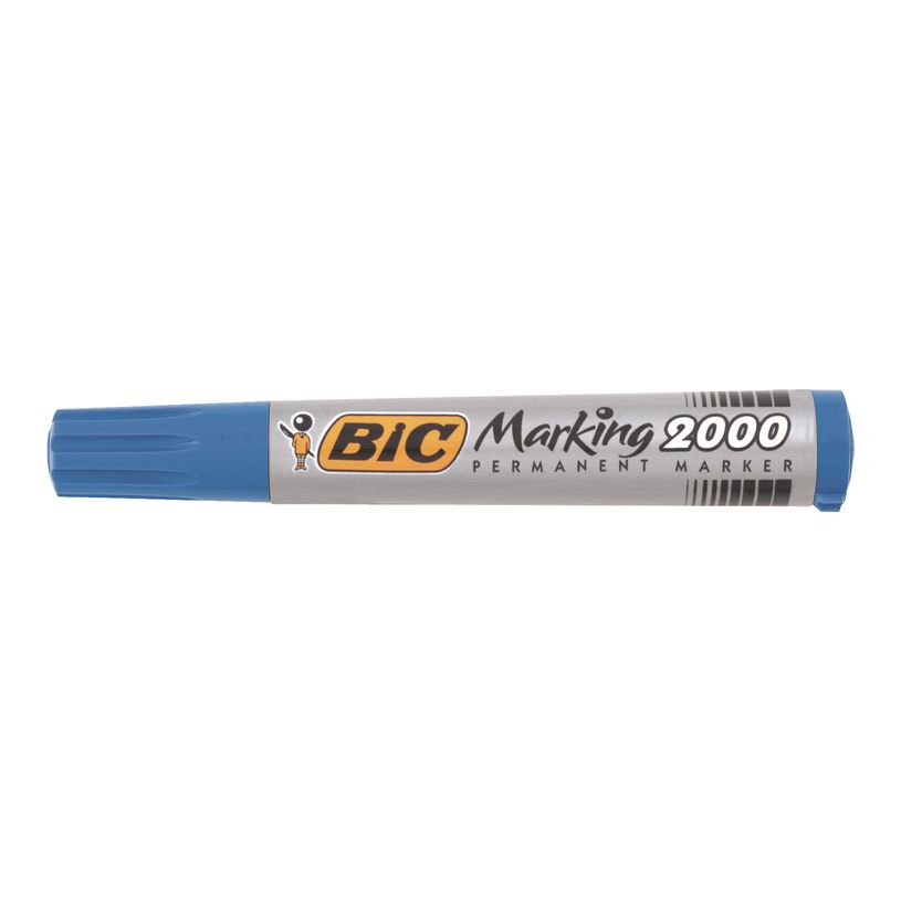 3086122000064-BIC MARKING 2000 - Pack de 12 marqueurs permanents - pointe ogive - bleu-P_79428639_6-4