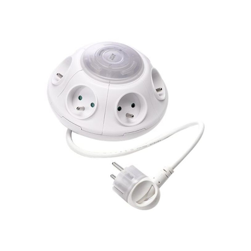 3760110680215-WATT & CO TWISTER - Multiprise parafoudre 6 prises - 1,7m-P_79428842_4-3