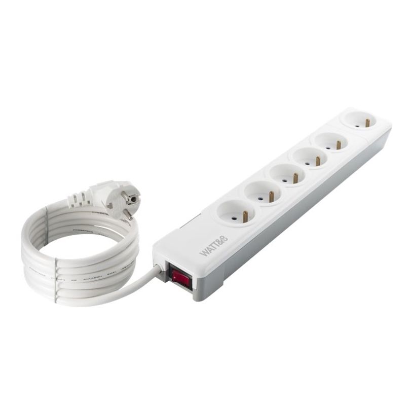 3760110683803-WATT & CO MPF6 - Multiprise parafoudre 6 prises - 1,7m-P_79428849_2-1