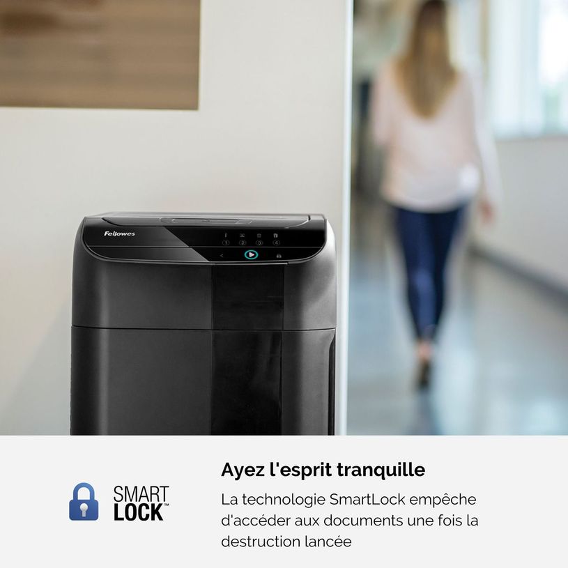 0043859730483-Fellowes AutoMax 550C - destructeur de documents coupe croisée - 550 feuilles - Corbeille 83 litres - anti-bour-P_79428907_10-5