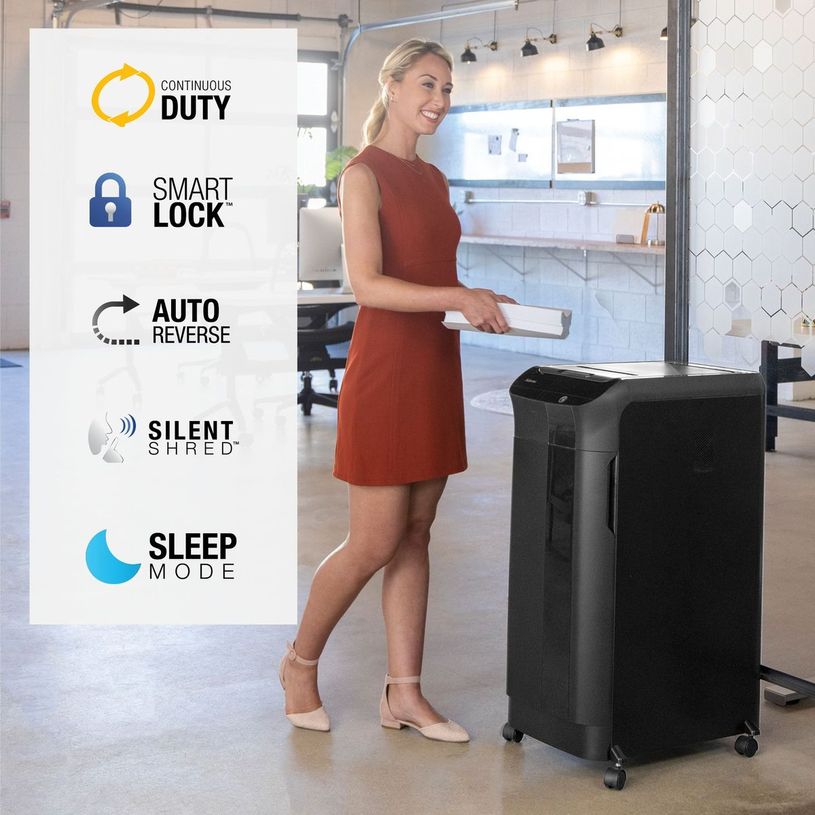 0043859730483-Fellowes AutoMax 550C - destructeur de documents coupe croisée - 550 feuilles - Corbeille 83 litres - anti-bour-P_79428907_11-6