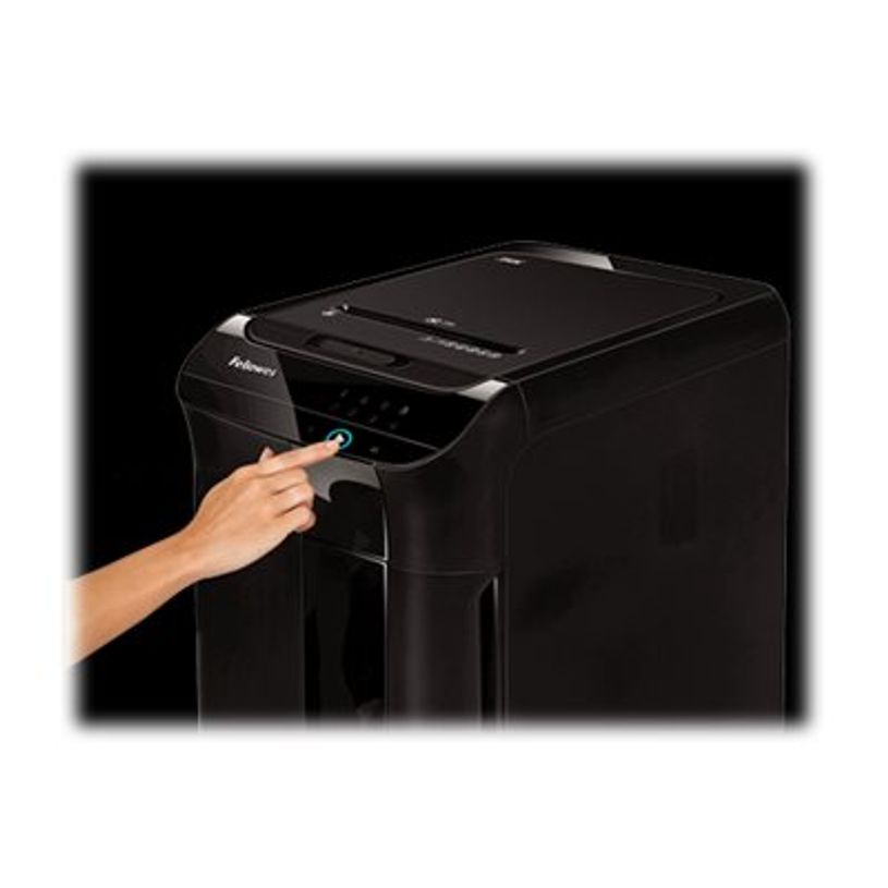 0043859730490-Fellowes AutoMax 350C - destructeur de documents coupe croisée - 350 feuilles - Corbeille 68 litres - anti-bourr-P_79428908_4-9