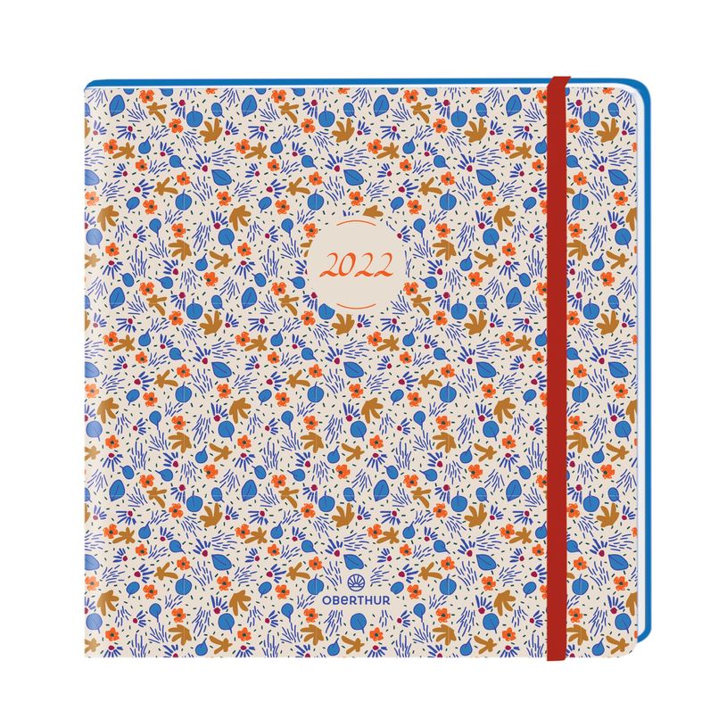 3664447034522-Agenda à élastique Anahita - 1 semaine sur 2 pages - 16,5 x 16,5 cm - disponible dans dif-P_79429122_3-1