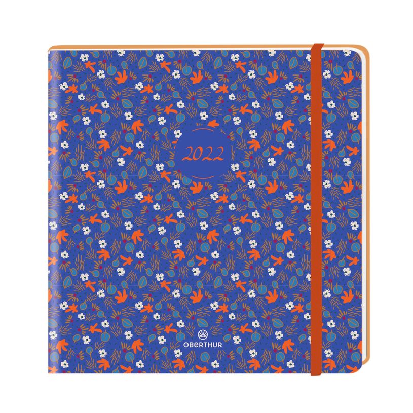 3664447034522-Agenda à élastique Anahita - 1 semaine sur 2 pages - 16,5 x 16,5 cm - disponible dans dif-P_79429122_4-2