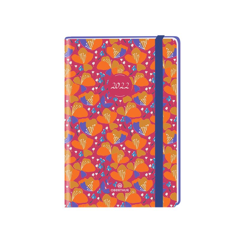 3664447034546-Agenda à élastique Anahita - 1 semaine sur 2 pages - 10 x 15 cm - disponible dans différ-P_79429123_6-4