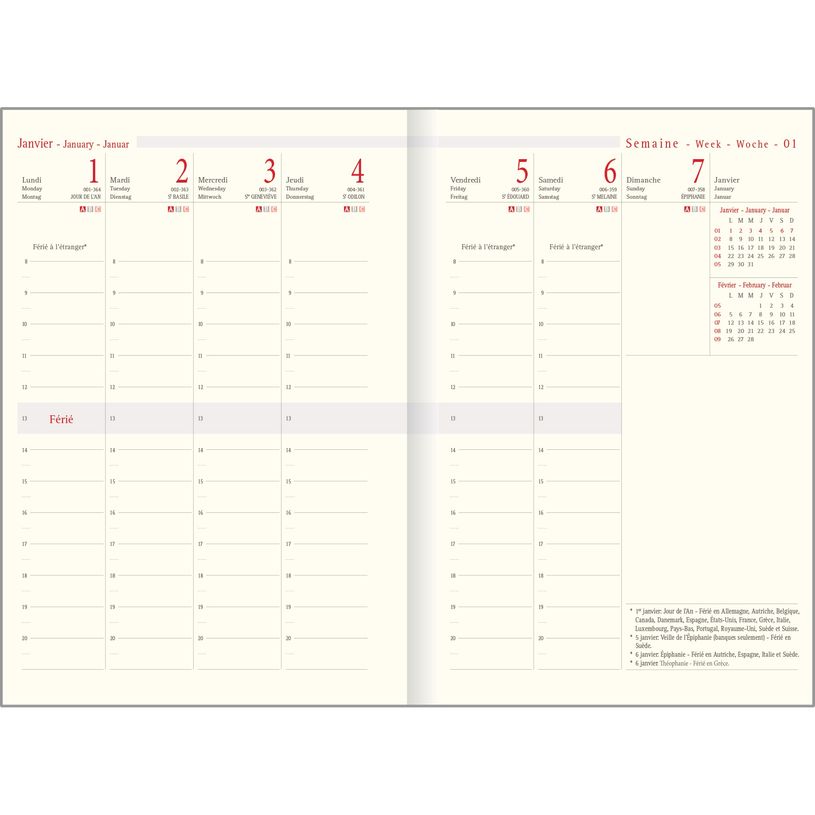 3664447036571-Agenda Milano - 1 semaine sur 2 pages - 17 x 24,5 cm - disponible dans différentes couleur-P_79429165_6-4