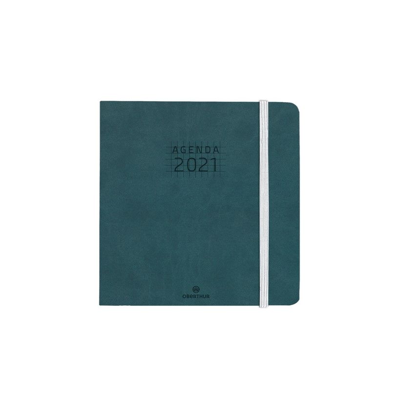 3664447087139-Nelson - Agenda 1 semaine sur 2 pages - 16 x 16 cm - disponible dans différentes couleurs -P_79429171_5-2