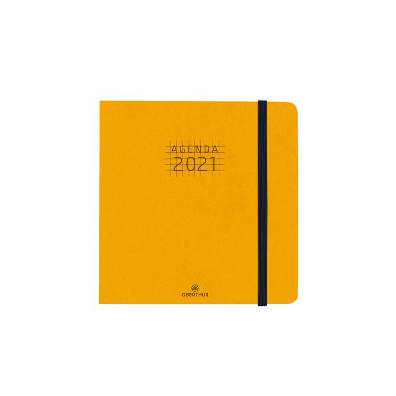 3664447087139-Nelson - Agenda 1 semaine sur 2 pages - 16 x 16 cm - disponible dans différentes couleurs -P_79429171_7-4