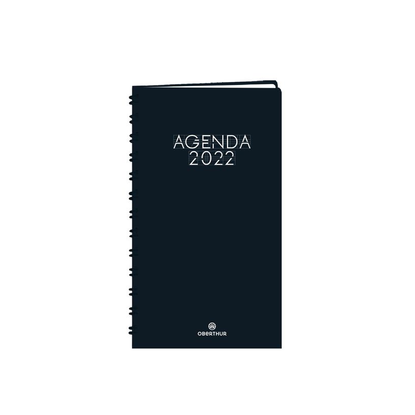 3664447036953-Agenda de poche spiralé Portland - 1 semaine sur 2 pages - 9,5 x 17,5 cm - disponible dans dif-P_79429179_3-2