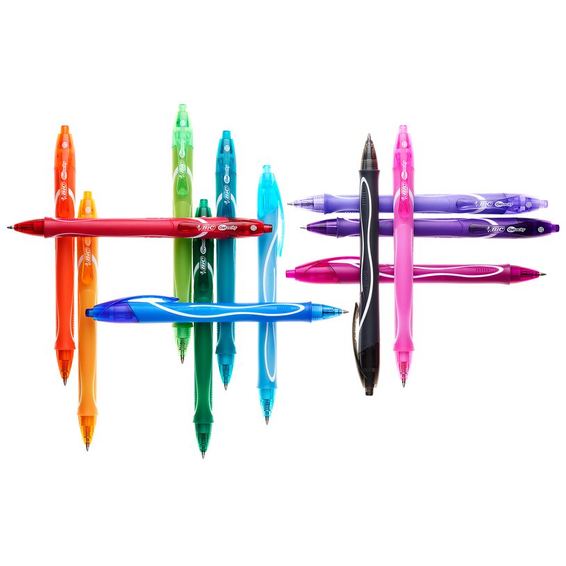 3086123457553-Bic Gelocity QuickDry - Roller - 0,7 mm - noir-P_79429239_8-7