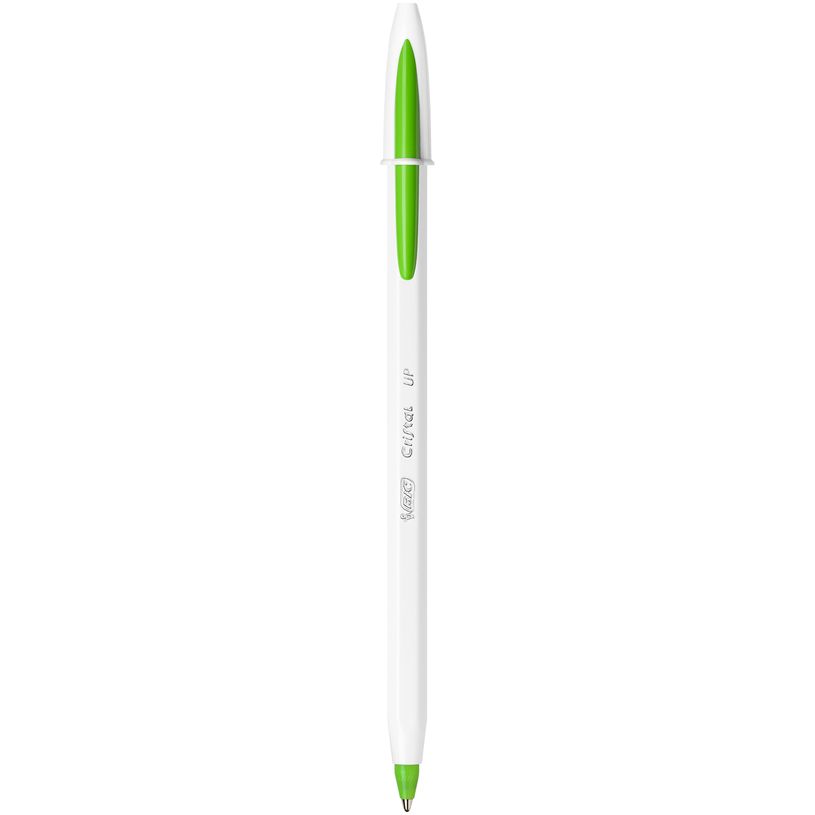 3086123498280-BIC Cristal UP Fun - Stylo à bille - vert - pointe moyenne-P_79429253_1-0