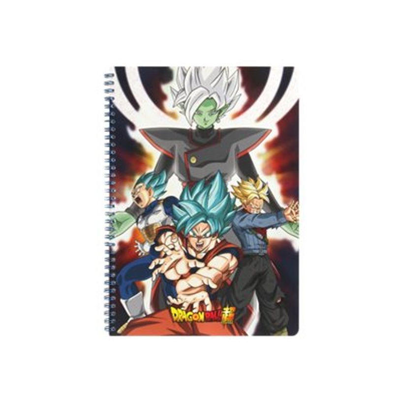 3329688127722-Dragon Ball - Cahier à spirale A4 - 100 pages - ligné - Clairefontaine-P_79429309_2-1