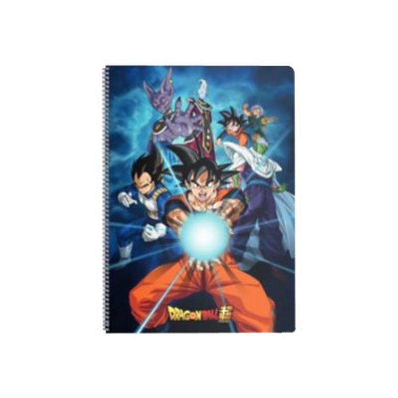 3329688127739-Dragon Ball - Cahier à spirale A4 - 240 pages - ligné avec 3 interlignes - Clairefontaine-P_79429310_1-0