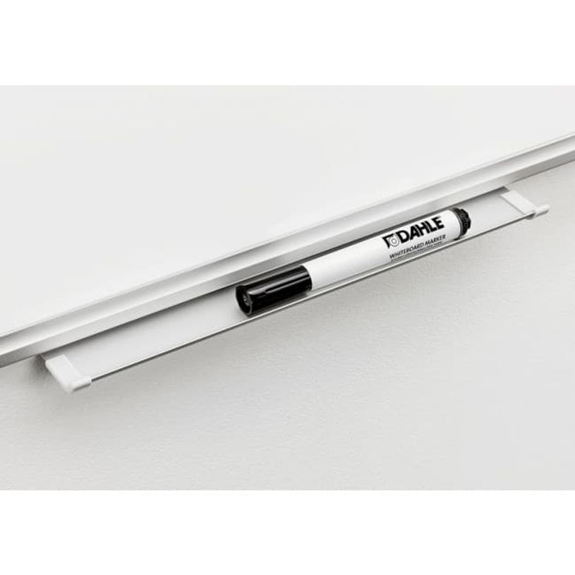 4009729065983-DAHLE - Tableau blanc émaillé 60 x 90 cm - magnétique - cadre alu renforcé-P_79429332_4-3