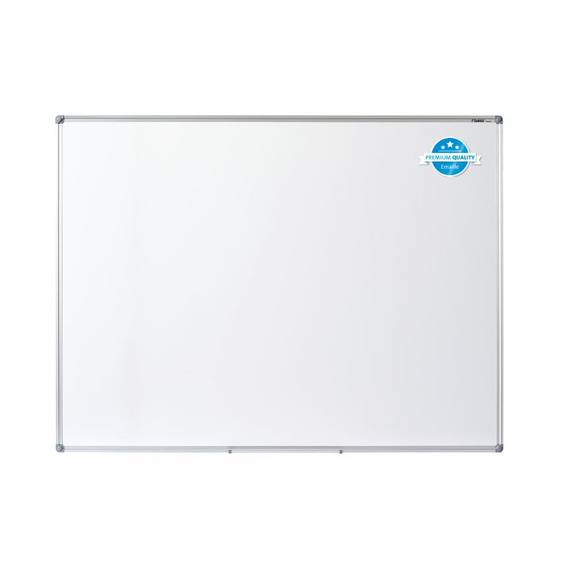 4009729066003-DAHLE - Tableau blanc émaillé 90 x 120 cm - magnétique - cadre alu renforcé-P_79429333_1-0