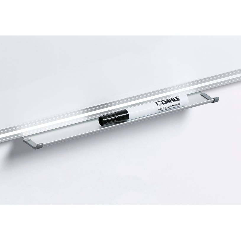 4009729066003-DAHLE - Tableau blanc émaillé 90 x 120 cm - magnétique - cadre alu renforcé-P_79429333_2-1