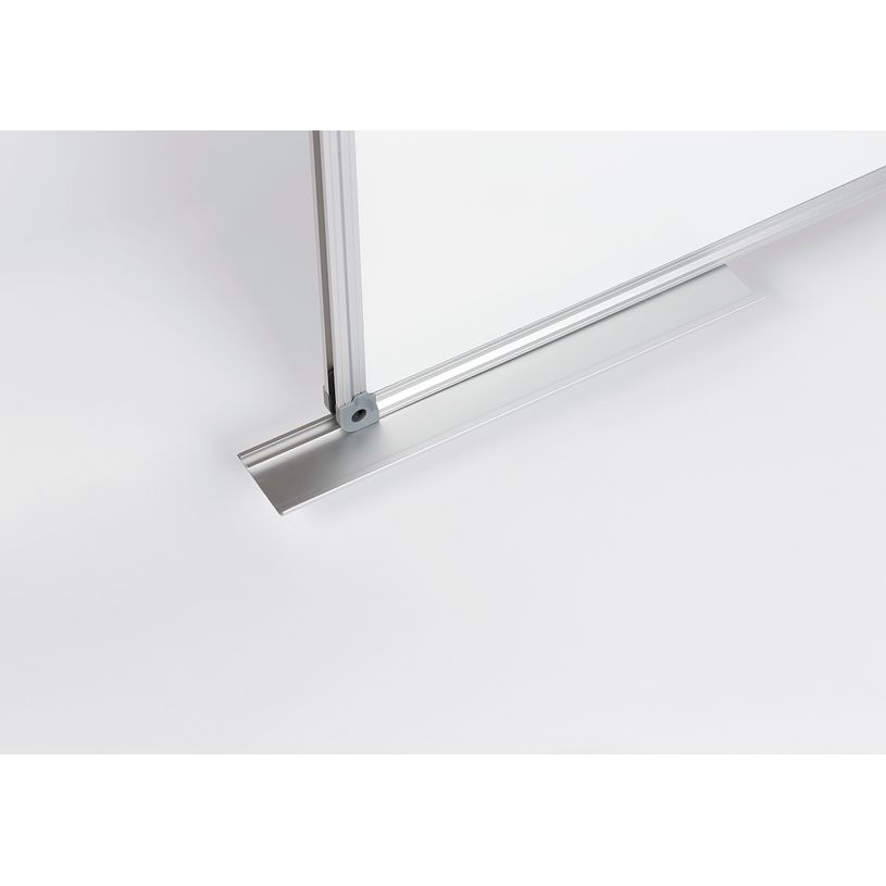 4009729066089-DAHLE - Tableau blanc laqué 30 x 45 cm - magnétique - cadre alu renforcé-P_79429337_3-2