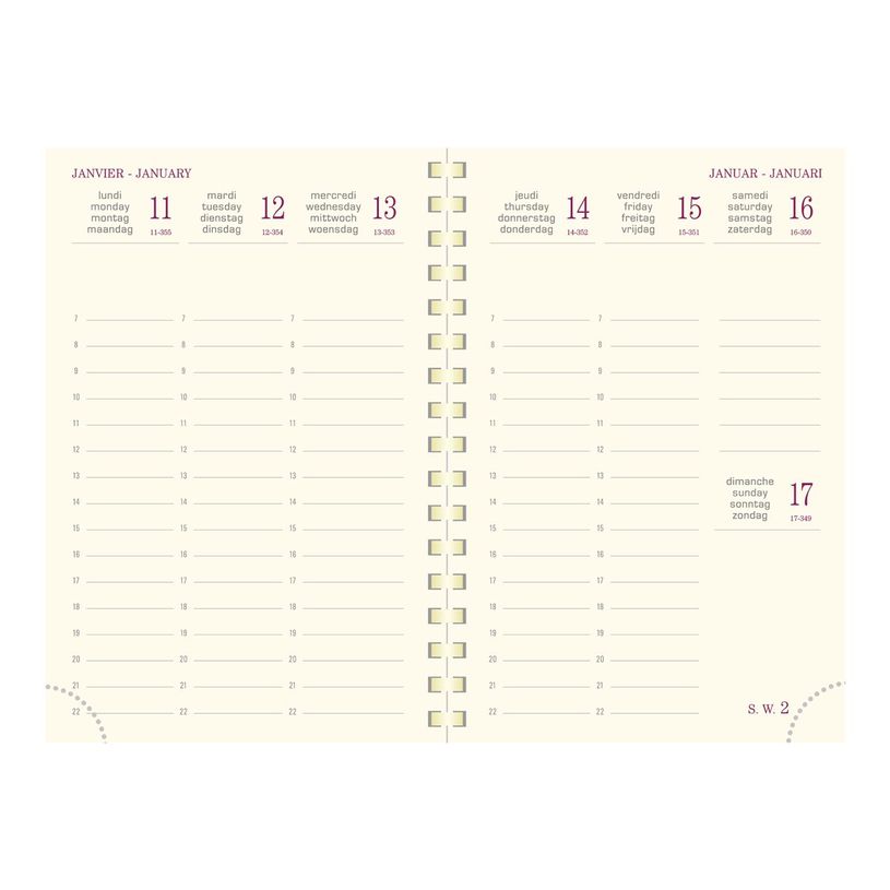 3660942060882-Agenda de poche spiralé Cordoba Espace 13S - 1 semaine sur 2 pages - 9 x 13 cm - disponible dans diff-P_79429356_1-8
