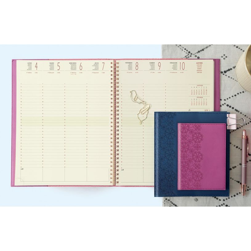 3660942060882-Agenda de poche spiralé Cordoba Espace 13S - 1 semaine sur 2 pages - 9 x 13 cm - disponible dans diff-P_79429356_4-2