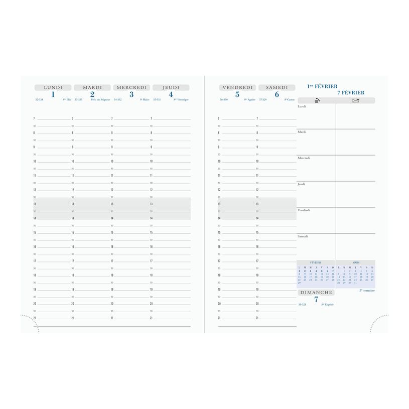 3660942060943-Python Metal Visuel - Agenda 1 semaine sur 2 pages - 15 x 21 cm - disponible dans différen-P_79429360_1-3
