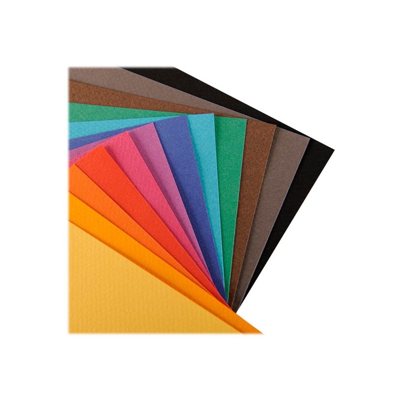 3148950135599-Canson - Pochette papier à dessin - 12 feuilles - 24 x 32 cm - 160 gr - mi-teintes vives-P_79429396_2-1