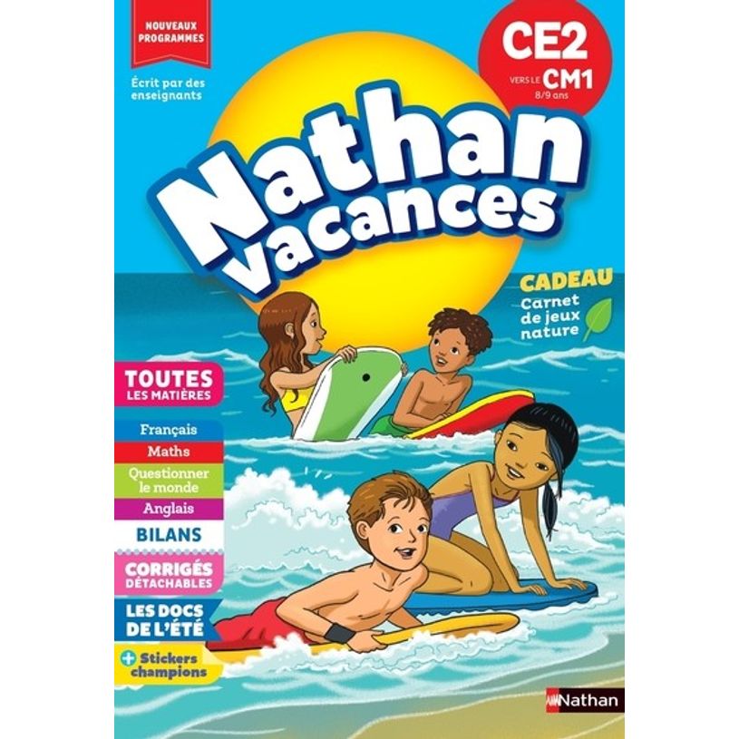 9782095063597-Cahier de vacances Primaire - CE2 vers CM1 - 8 - 9 ans--0