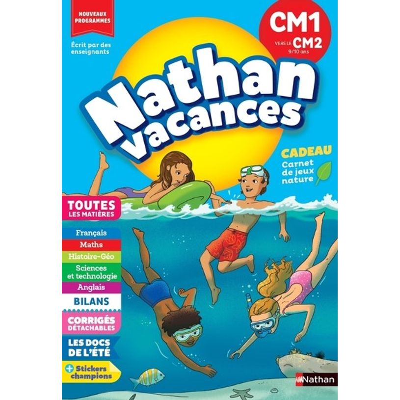 9782095063641-Cahier de vacances Primaire - CM1 vers CM2 - 9 - 10ans--0