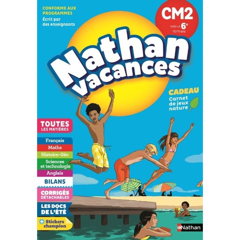 9782091932606-Cahier de vacances Primaire - CM2 vers 6E - 10 - 11 ans--0