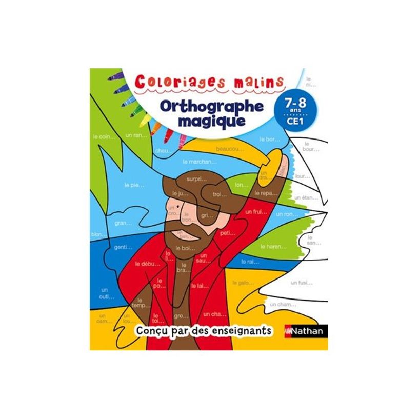 9782091894331-Coloriages malins - Orthographe magique CE1, 7/8 ans-P_79429423_2-1