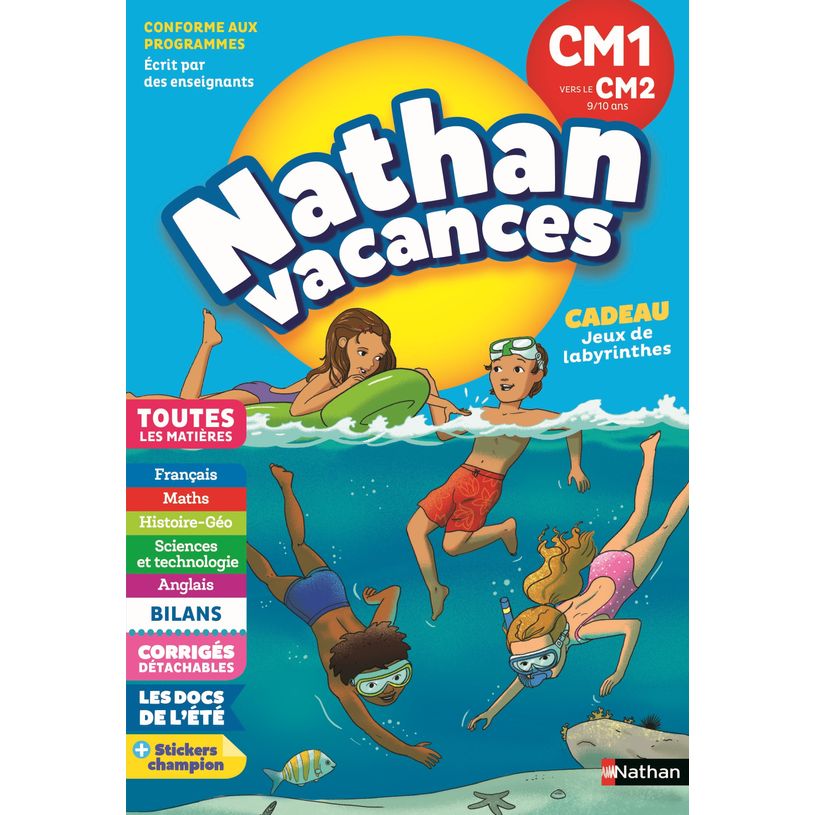 9782091932590-Cahier de vacances Primaire CM1 vers CM2 - 9/10 ans-P_79429433_1-0