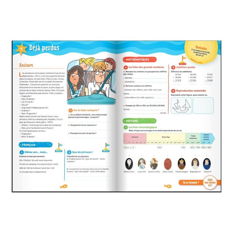 9782091932606-Cahier de vacances Primaire - CM2 vers 6E - 10 - 11 ans-P_79429434_5-6