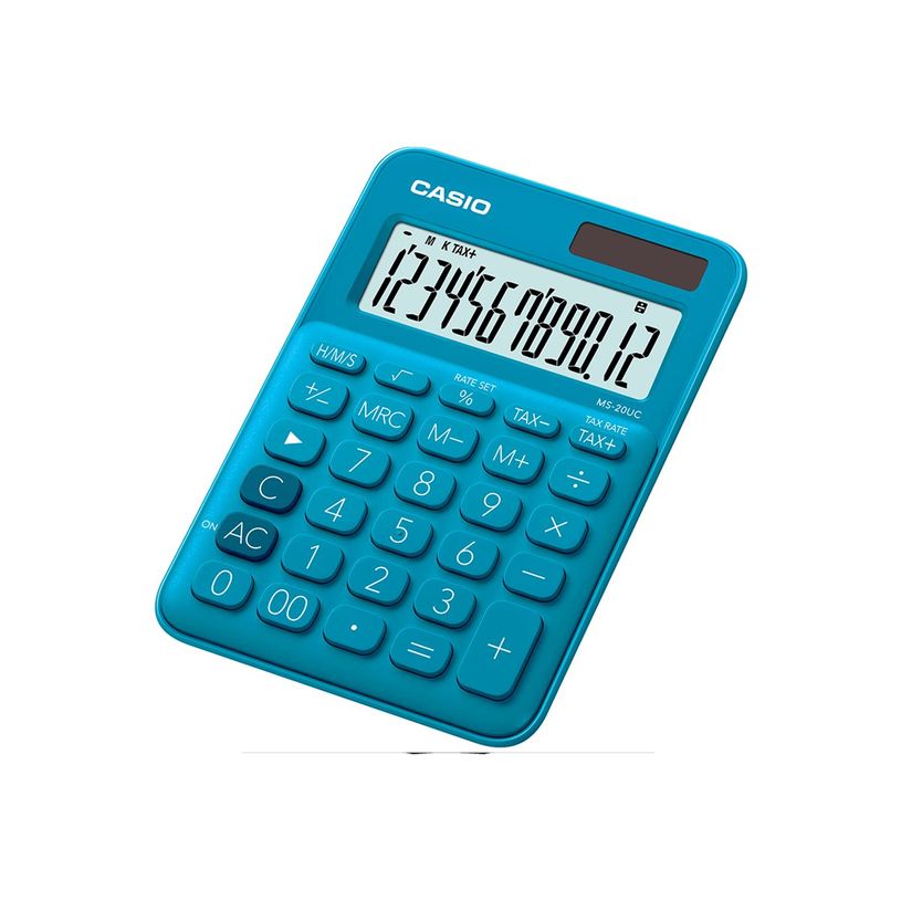 4549526612718-Casio MS-20UC - Calculadora de sobremesa - 12 dígitos - panel solar, batería - azul-P_79429478_2-1