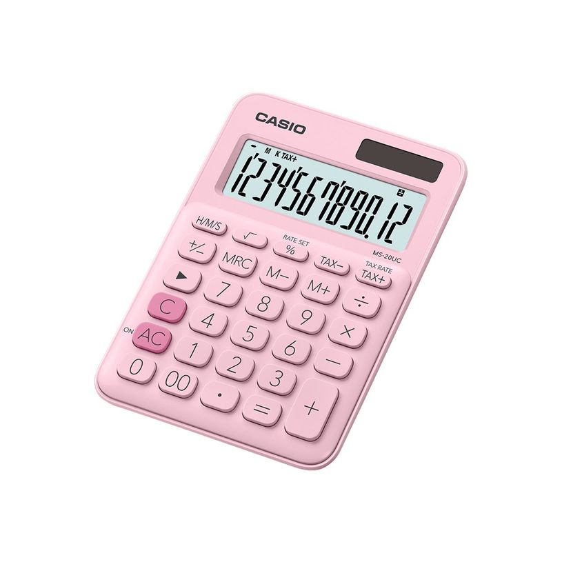 4549526612749-Calculatrice Casio MS-20UC - 12 chiffres - alimentation batterie et solaire - rose-P_79429480_2-1