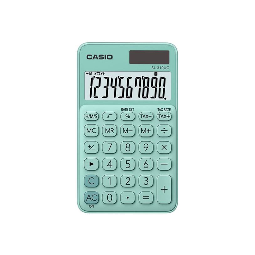 4549526700132-Calculatrice de poche Casio SL-310UC - 10 chiffres - alimentation batterie et solaire - ver-P_79429488_1-0