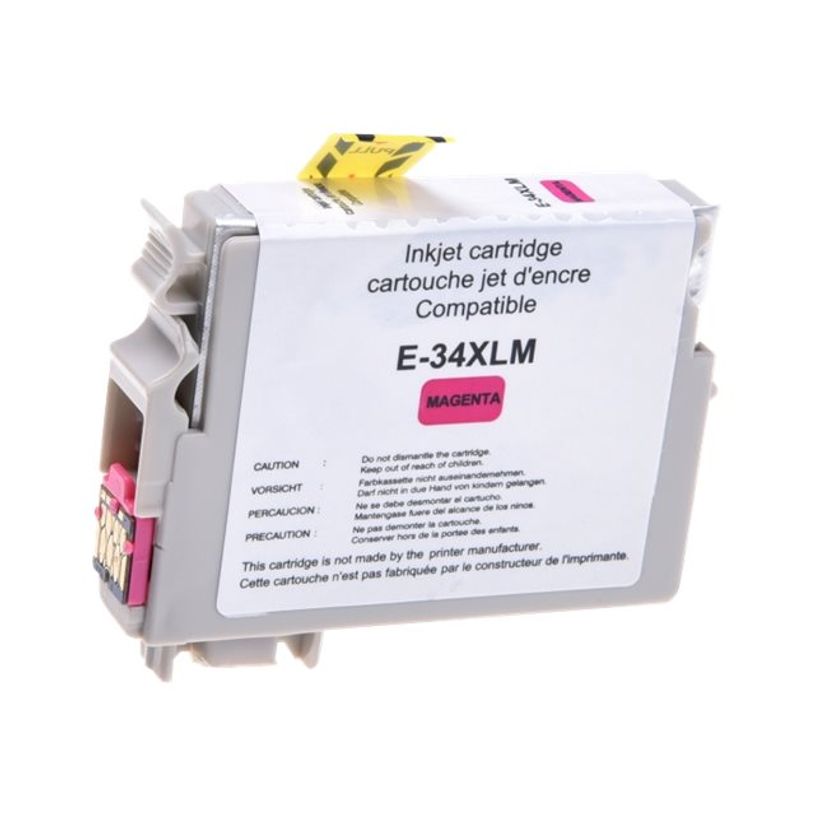 3584770899196-Epson 34XL Balle de golf - compatible UPrint E.34XLM - magenta - cartouche d'encre-P_79429514_1-0