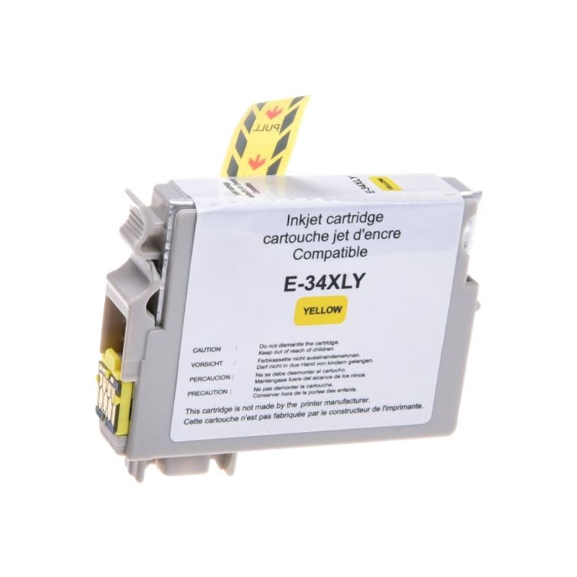 3584770899202-Epson 34XL Balle de golf - compatible UPrint E.34XLY - jaune - cartouche d'encre-P_79429515_1-0