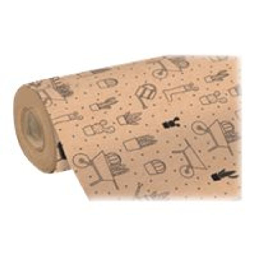 3329682238042-Clairefontaine Kraft - papier cadeau - 1 rouleau(x)-P_79429542_1-0