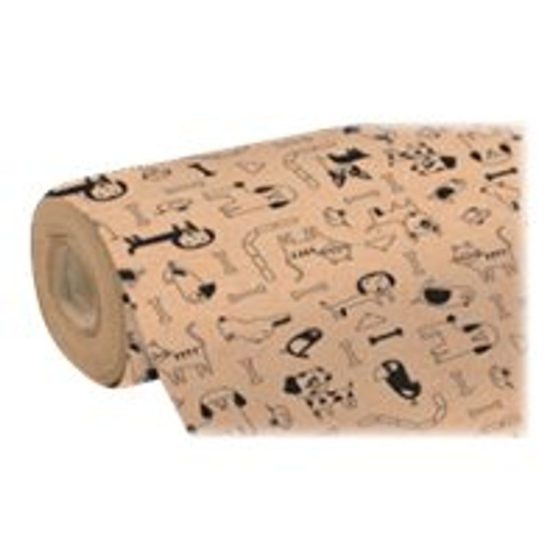 3329682238066-Clairefontaine Kraft - papier cadeau - 1 rouleau(x)-P_79429544_1-0