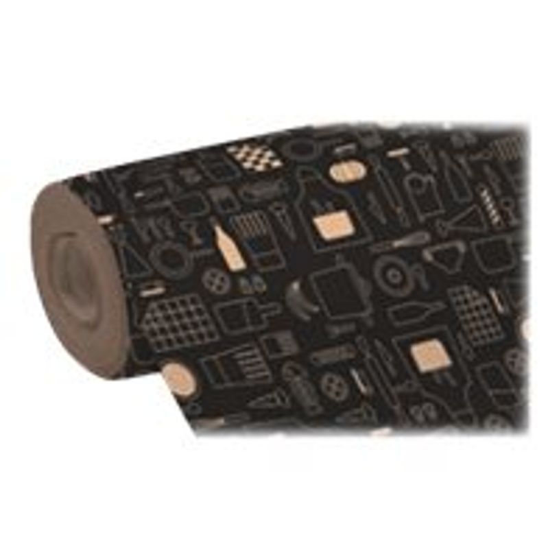 3329682238073-Clairefontaine Kraft - papier cadeau - 1 rouleau(x)-P_79429545_1-0