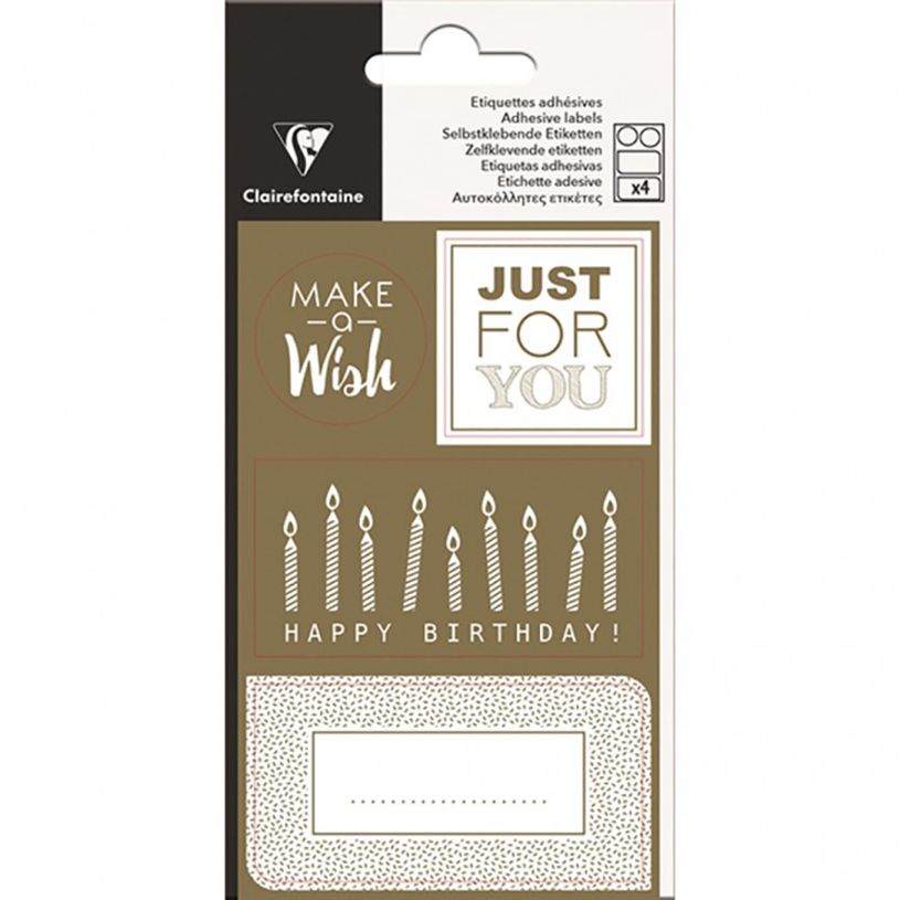 3329686170331-Clairefontaine Alliance - 16 Étiquettes cadeau - or-P_79429564_5-4