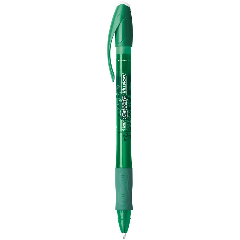 3086123425989-Bic Gelocity Illusion - Roller effaçable - 0,7 mm - vert-P_79429579_1-0